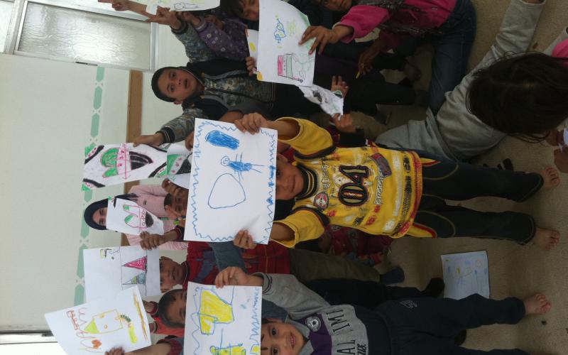 ورشة تأهيل نفسي للاجئين السوريين في المفرق