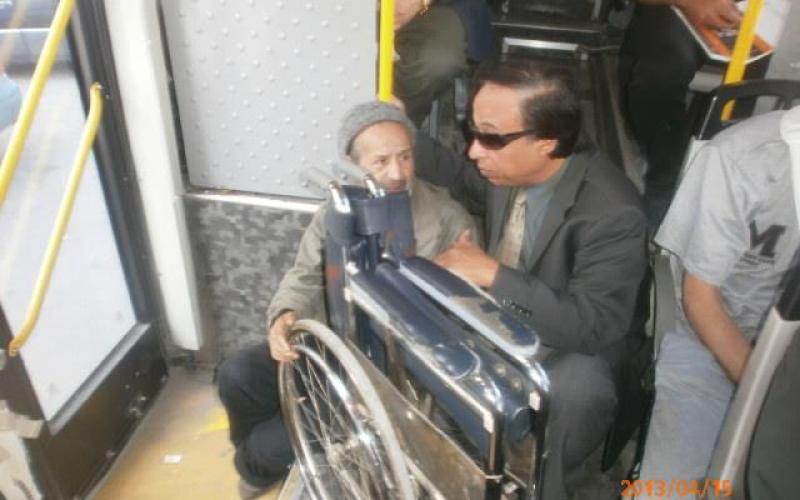ذوو إعاقة في وسائل النقل