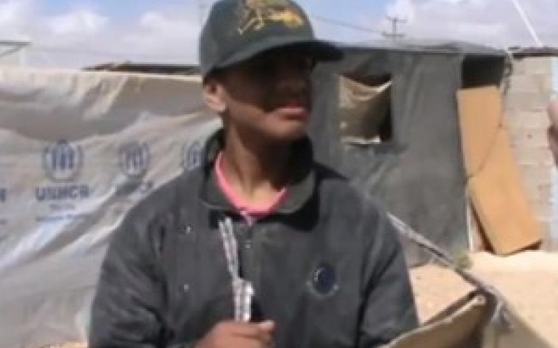 فيديو : أطفال الزعتري.. نعومة الأظفار وقساوة الحياة