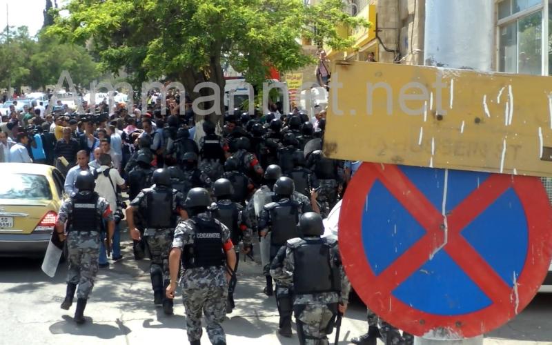 الافراج عن 10 متهمين بأعمال شغب أمام السفارة العراقية بكفالة