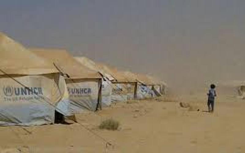 افتتاح مخيم مخيزين الغربية للاجئين السوريين نهاية آب