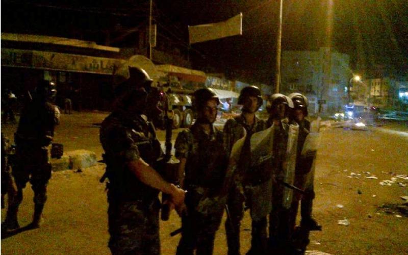 الكرك: تجدد أعمال الشغب في مؤتة والمزار