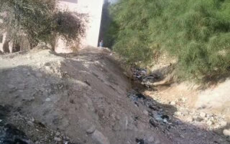 الأغوار الشمالية: فيضانات الأودية تثير مخاوف أهالي كريمة