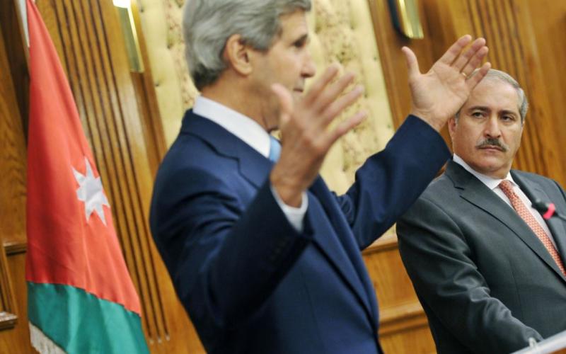 كيري: الأردن ليس متفرجا في المفاوضات الفلسطينية الإسرائيلية