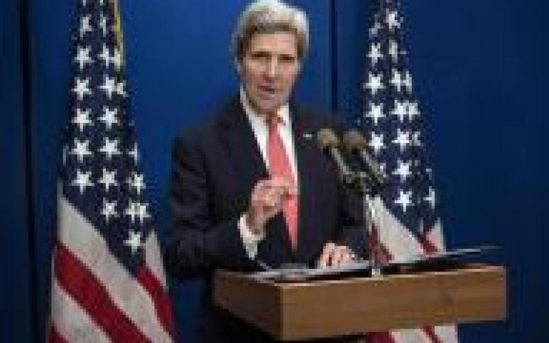 كيري: الفلسطينيون والاسرائيليون يحرزون تقدما 