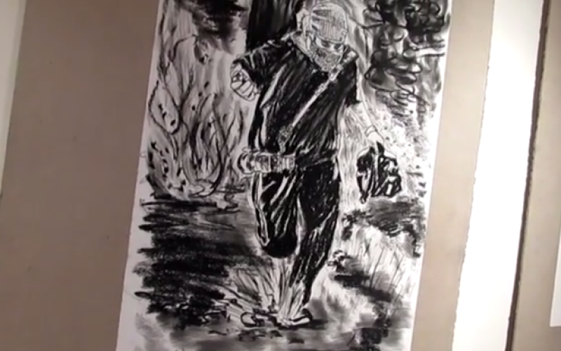 ألوان من الزعتري".. تتحدى الرمال الصفراء-فيديو