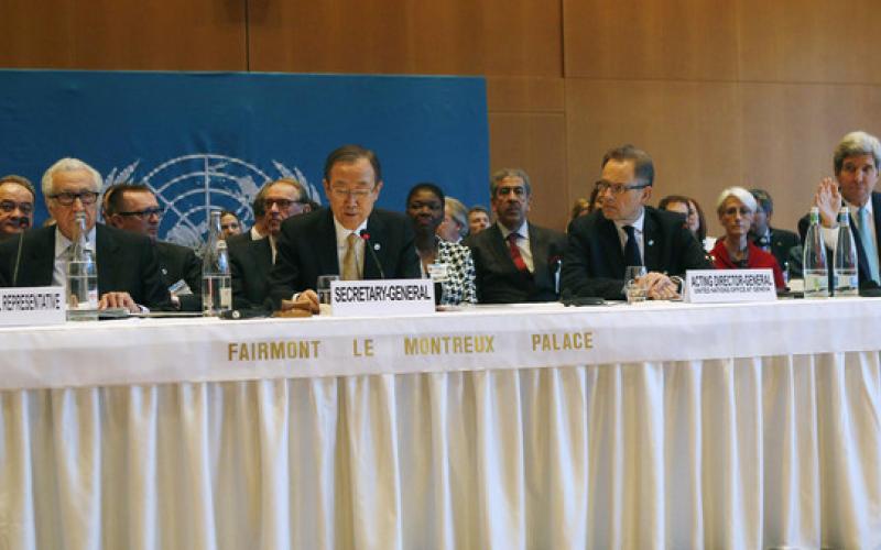 اللاجئون في افتتاحية جنيف