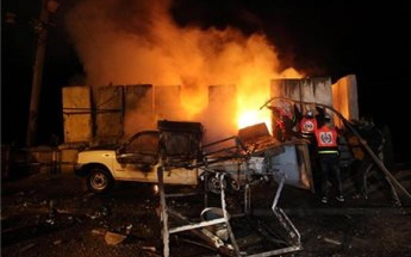  غارات إسرائيلية على قطاع غزة