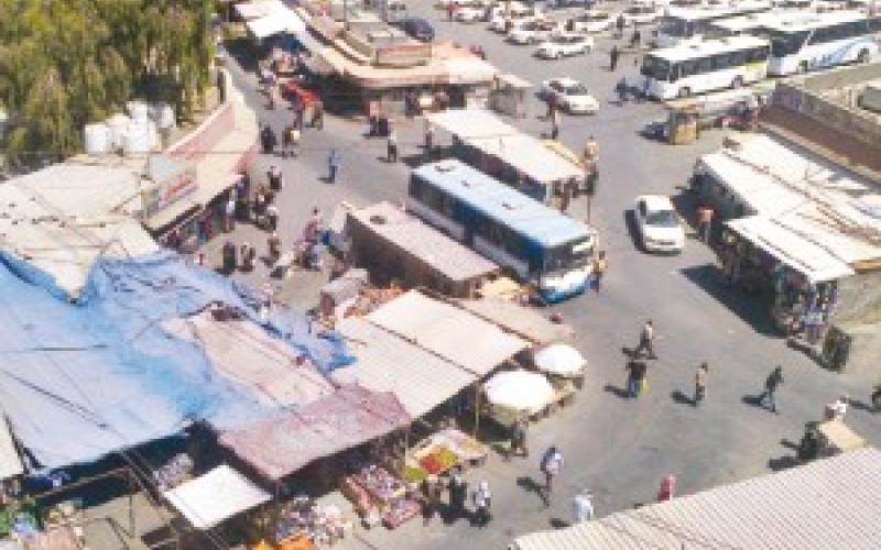 اتفاق مع أصحاب بسطات مجمع المحطة لإخلائها