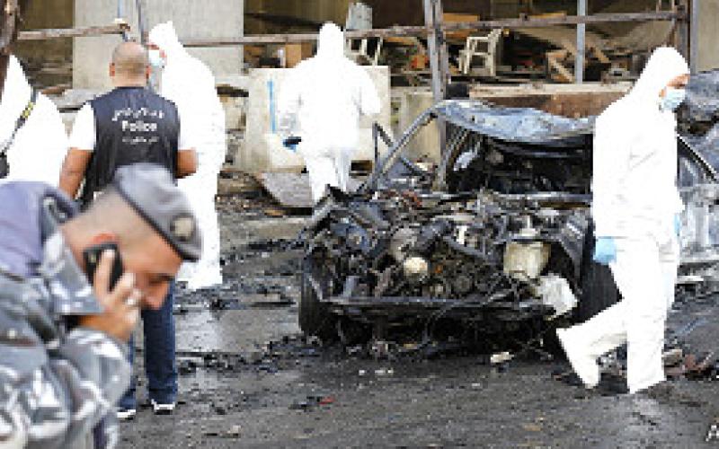 لبنان: تفجير انتحاري بالقرب من نقطة تفتيش للشرطة