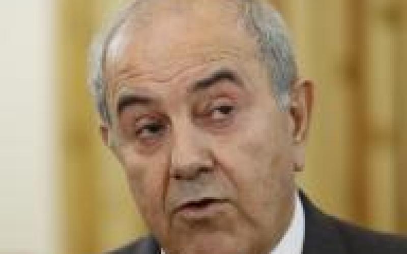 علاوي يحذر من خطر تفكك العراق ما لم يرحل المالكي