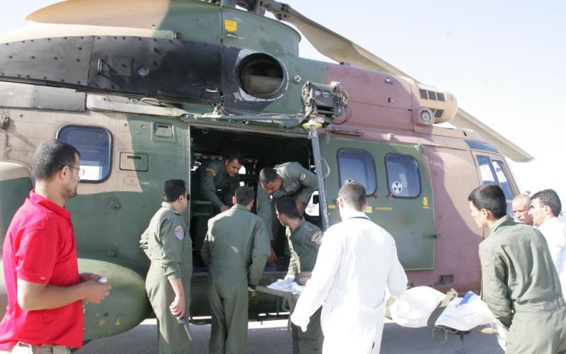 وصول جرحى من قطاع غزة للعلاج في الأردن