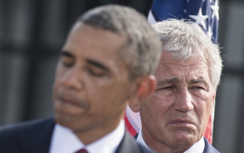 أوباما يقبل استقالة وزير دفاعه تشاك هيغل