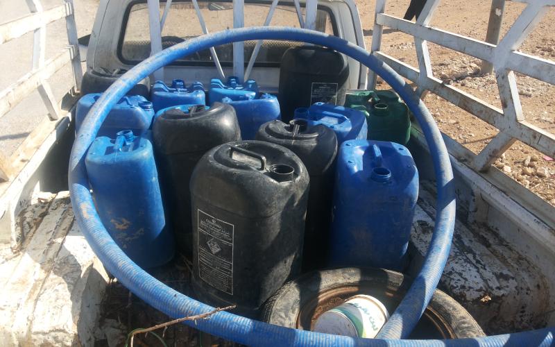 السلطة ترفض ايصال المياه لحي الميدان بالحلابات