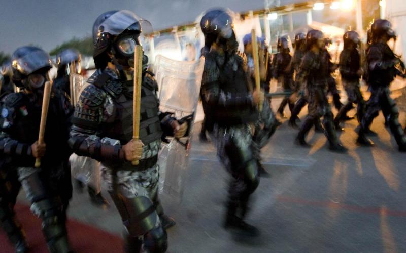 استشهاد دركي أردني في البحرين 