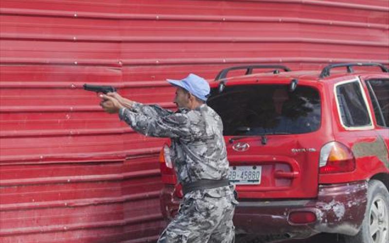  تحقيق في إطلاق قوات حفظ سلام أردنية النار على متظاهرين بهاييتي