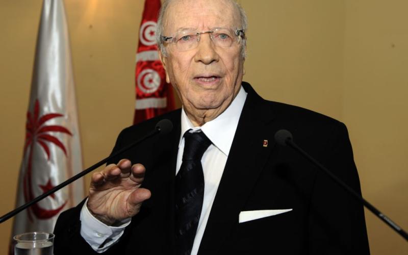 الباجي قائد السبسي رئيساً لتونس 