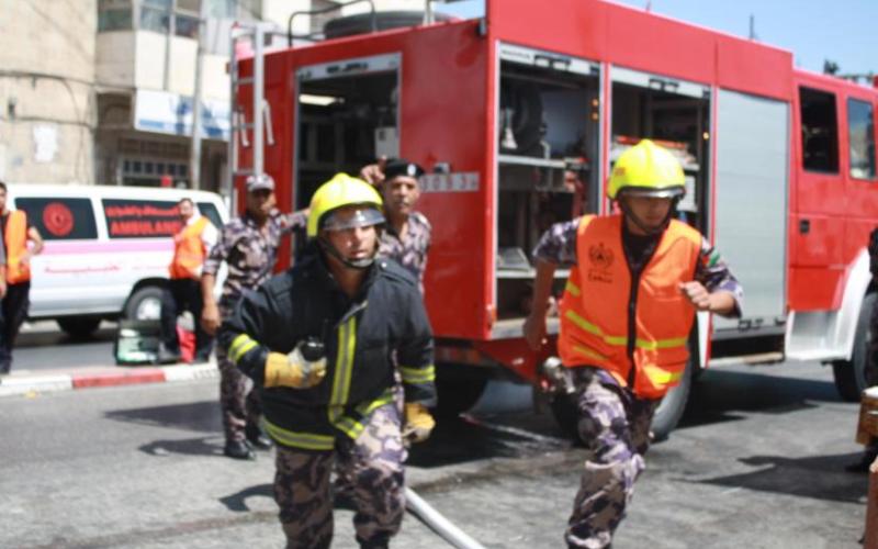 الدفاع المدني: 122 حادث انقاذ وإطفاء خلال الــ 24 ساعة الماضية