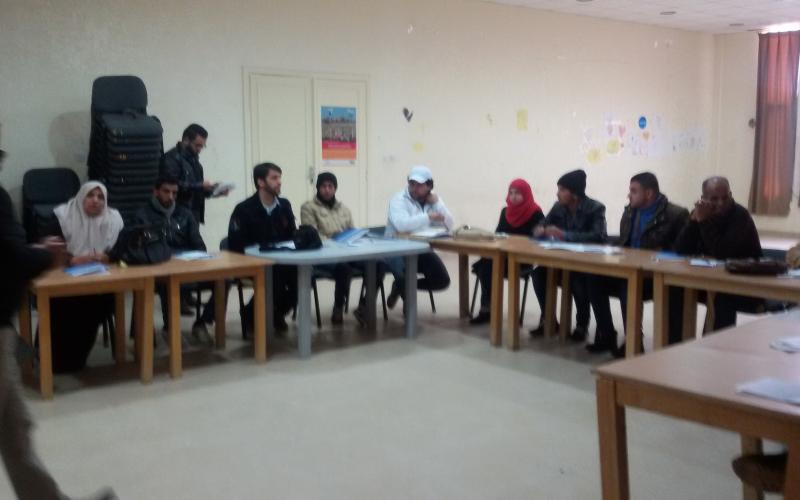 ورشتان تدريبيتان لمشروع "تعزيز صوت الشباب" بالظليل والحلابات