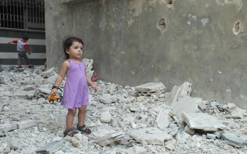 أصوات القذائف تصيب أطفال اللاجئين باضطرابات نفسية