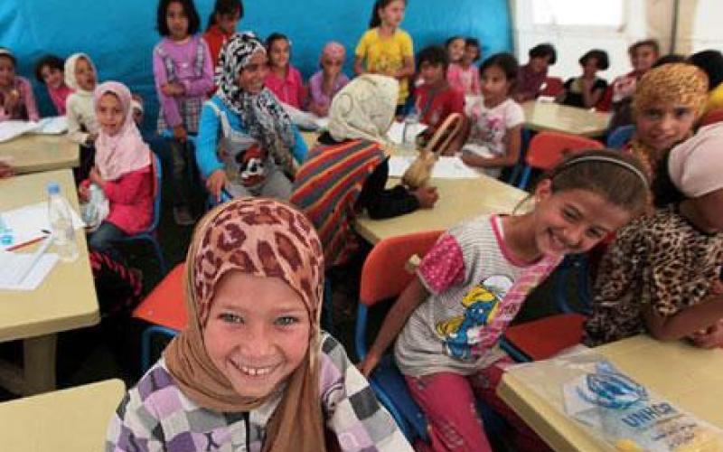 أكتظاظ طلابي في مدارس "الزعتري"