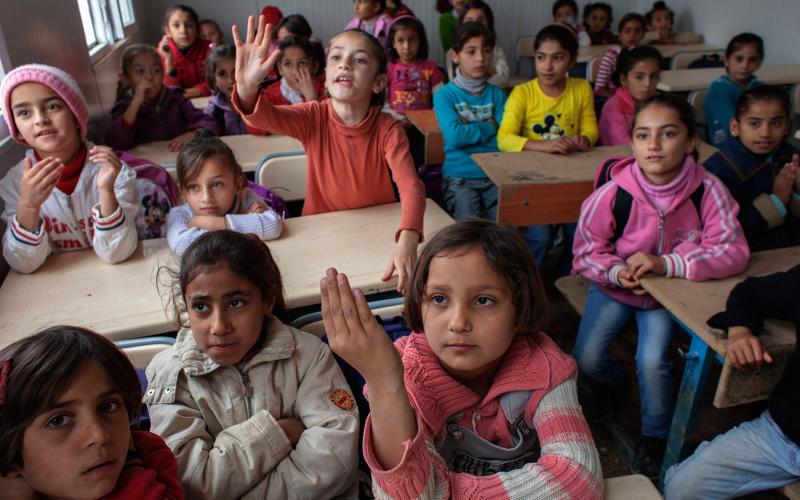 إكتظاظ طلّابي في مدارس "الزعتري"