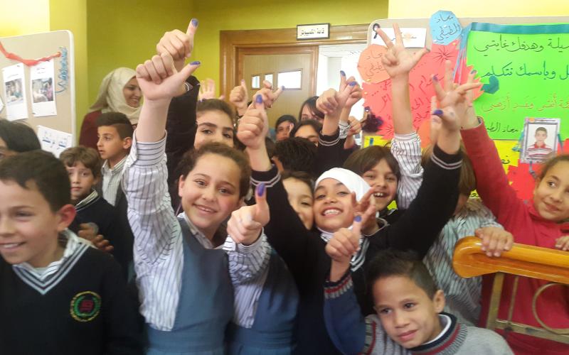 الاناث يحصدن اكثرية المقاعد في انتخابات برلمان الاطفال بالزرقاء