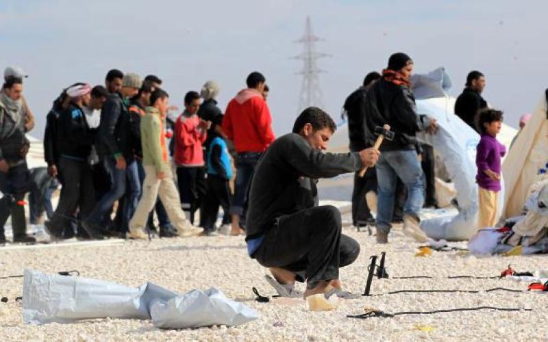 المفوضية السامية تلغي دور رؤساء الشوارع في "الزعتري"