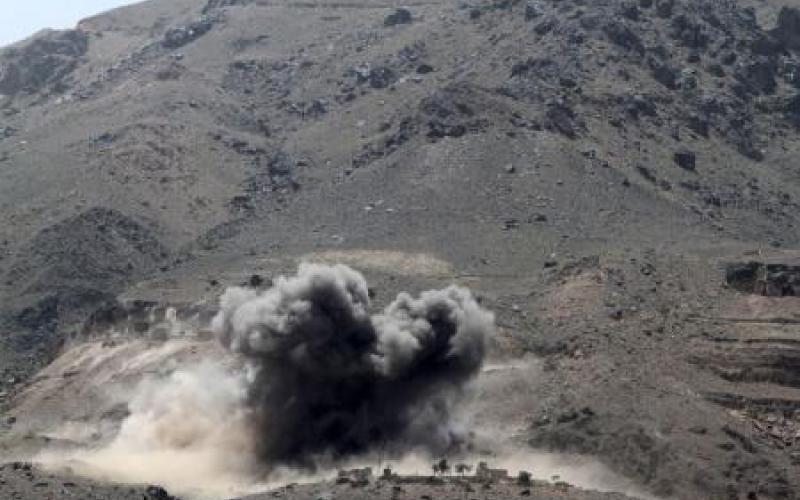 تدمير جزئي لمعبر حدودي بين اليمن والسعودية