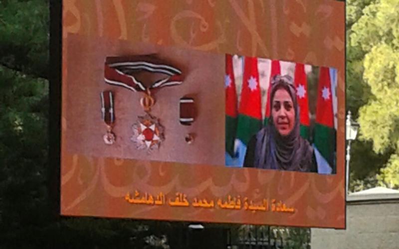 وسام الاستقلال لرئيسة "جمعية سيدات الظليل للتربية الخاصة"