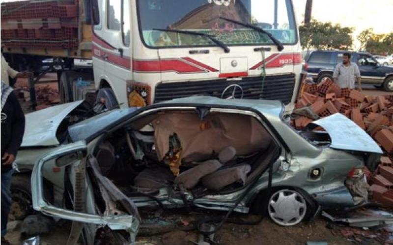 14 إصابة إثر اصطدام شاحنة بـ20 مركبة