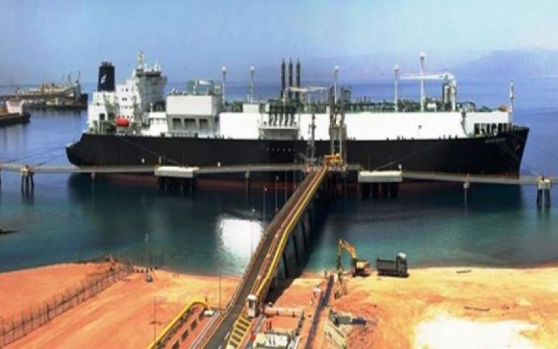 وصول شحنة ثانية من الغاز المسال للعقبة