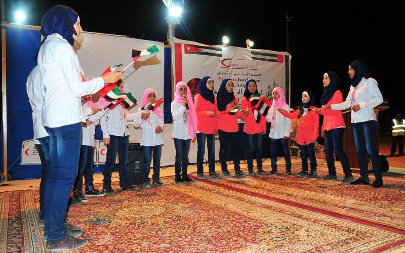 اختتام "الدورة الرمضانية" بمخيم  مريجيب الفهود للاجئين السوريين