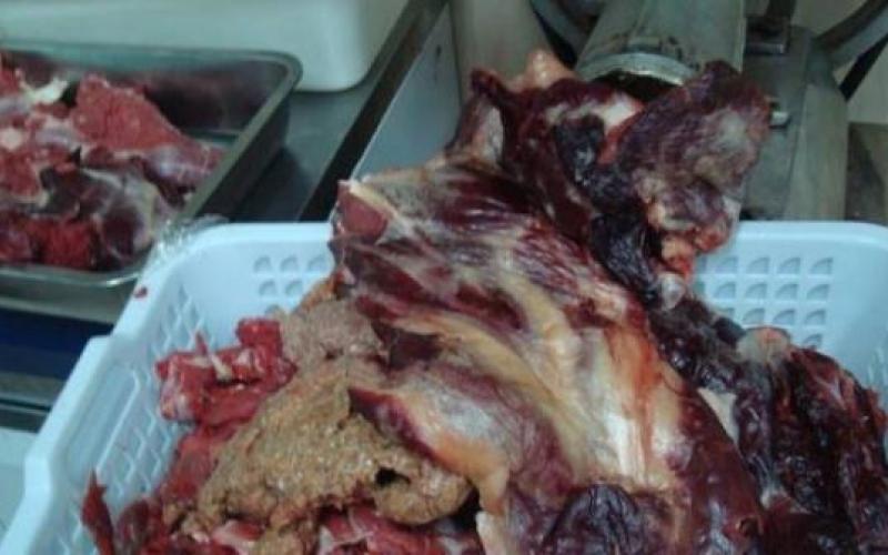 ضبط لحوم ومواد فاسدة في الزرقاء