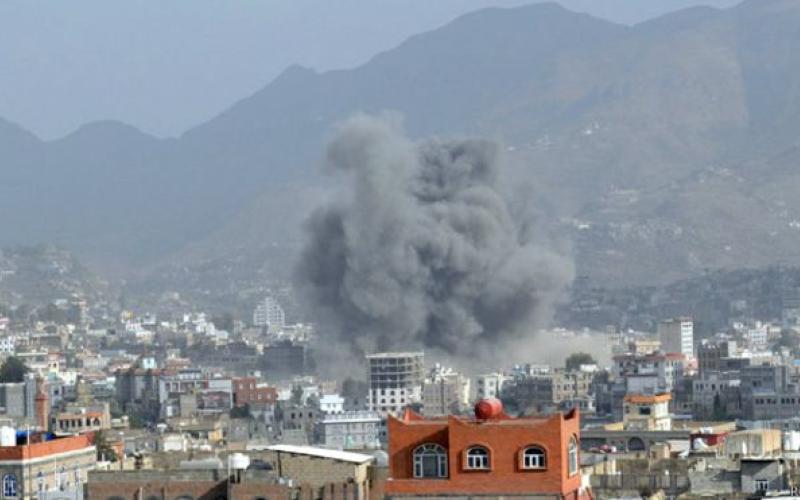 غارات على مواقع الحوثيين في اليمن