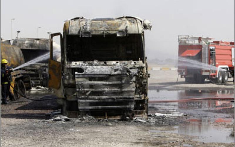 مقتل العشرات في انفجار شاحنة ببغداد