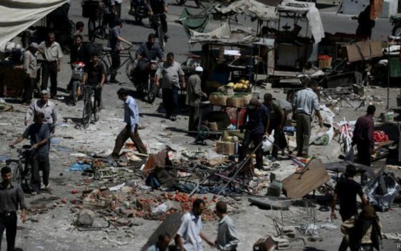 سقوط 80 قتيلاً بغارات على دوما بسورية