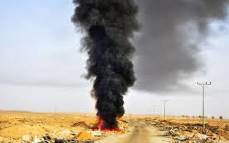 حرائق النفايات في الشوارع أثرها وانعكاساتها على البيئة