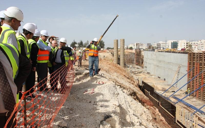 الأمانة : إنجاز الوصلة المرورية ضمن مشروع كوريدور عبدون نهاية العام