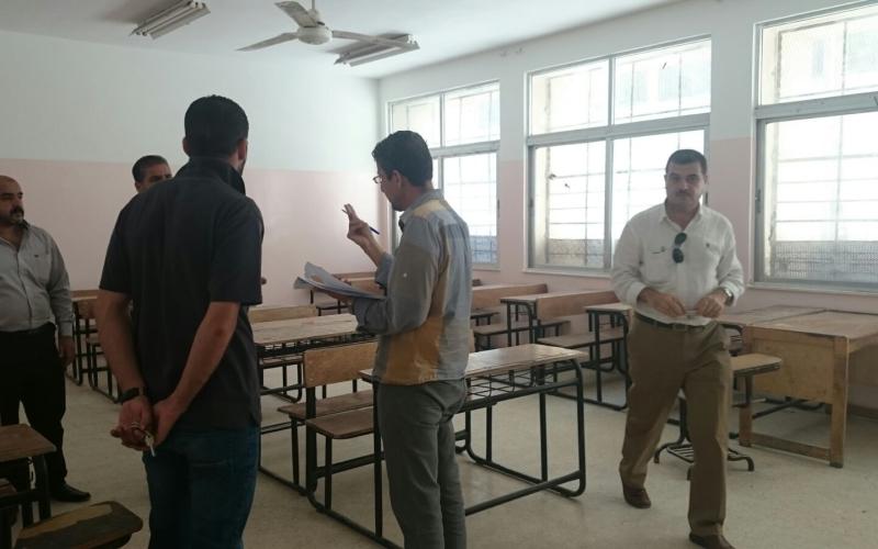 صيانة 22 مدرسة بالرصيفة استعدادا للعام الدراسي الجديد