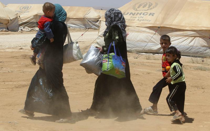 دخول 113 لاجئاً سورياً للأردن