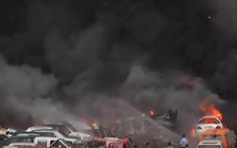 الدفاع المدني يروي تفاصيل انفجار جمرك عمّان