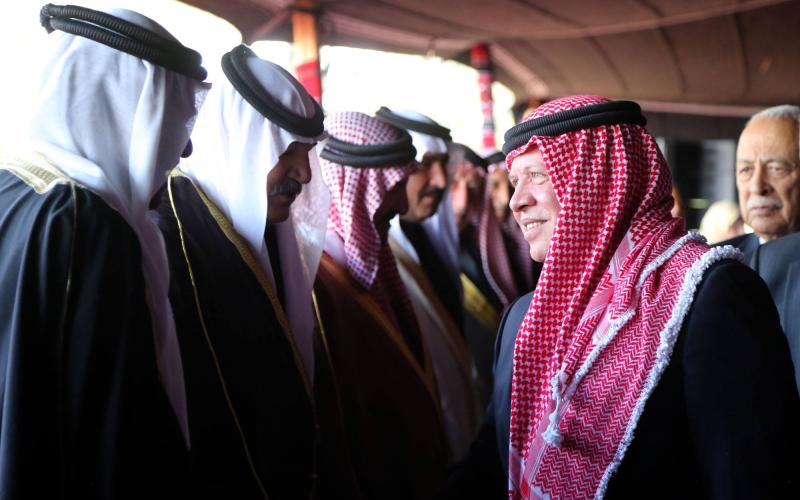 غياب الملف الأمني عن لقاء الملك بوجهاء معان