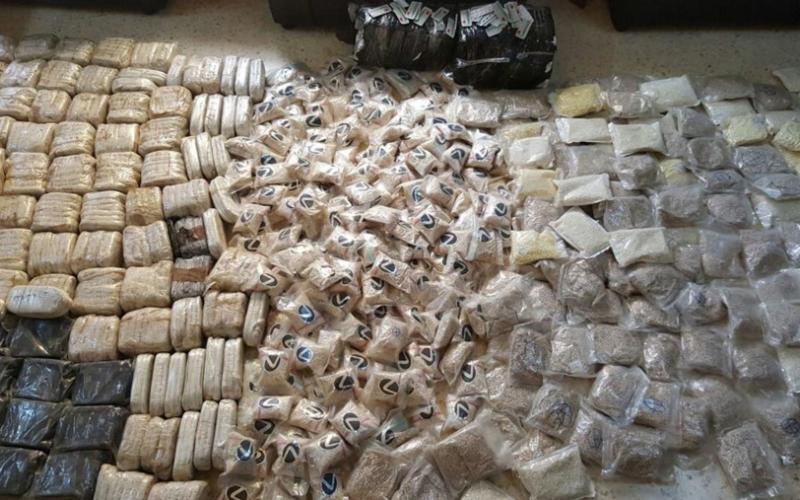 ضبط كميات من المخدرات