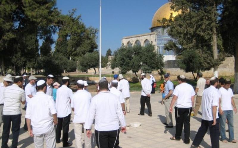 متطرفون يهود يقتحمون الأقصى