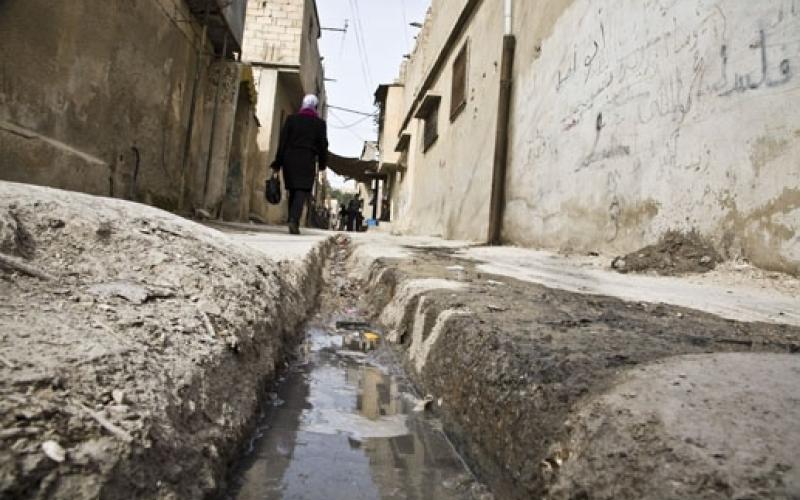 خطة طوارئ في المخيمات الفلسطينية لمواجهة الشتاء