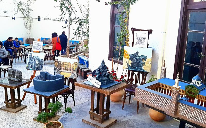 المعرض الفني "سورية تاريخ وحضارة" – تصوير فراس اللباد