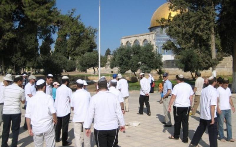 مجموعات يهودية تقتحم الأقصى