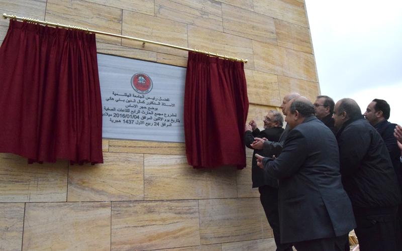 وضع حجر الاساس لمجمع قاعات صفية يسع 4560 طالبا بالجامعة الهاشمية