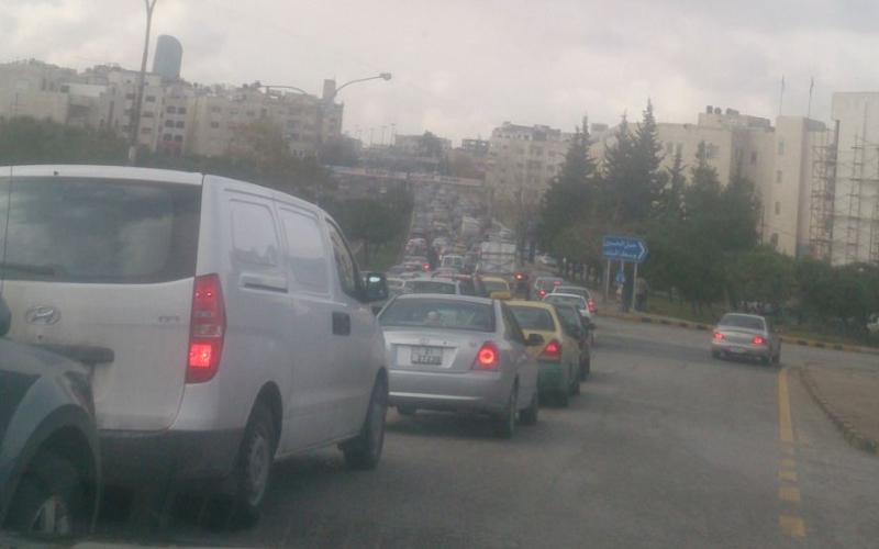 حركة سير"كثيفة" بسب تأخير الدوام